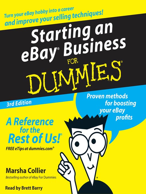 Title details for Starting an E-Bay Business for Dummies by Marsha Collier - Available